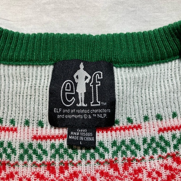 Elf Christmas Cardigan, Women's size large, NWT! - Picture 3 of 6